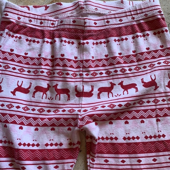 Carter’s 2 piece reindeer pajamas. - Picture 3 of 7
